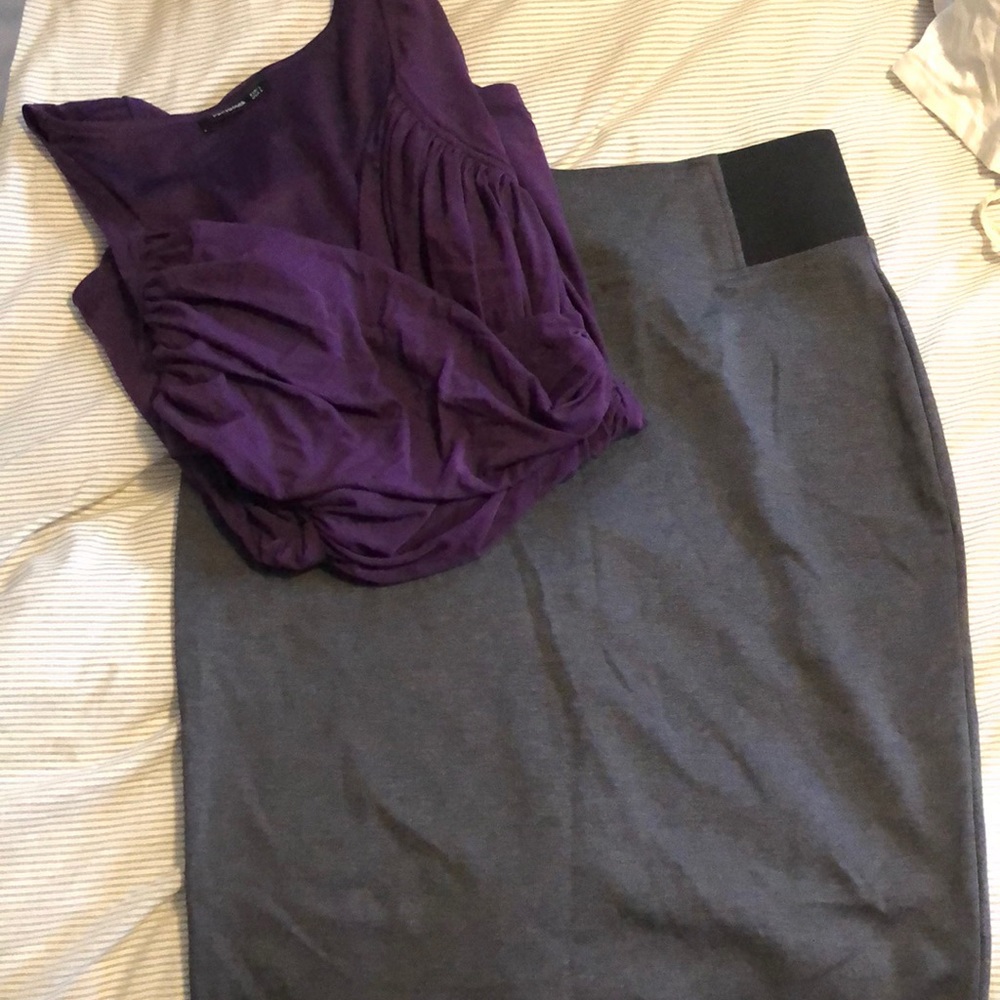 Sleek pencil skirt